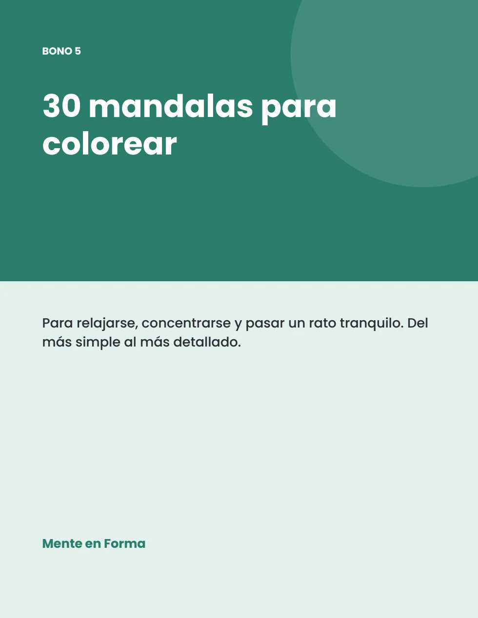 Tapa real del bono 5
