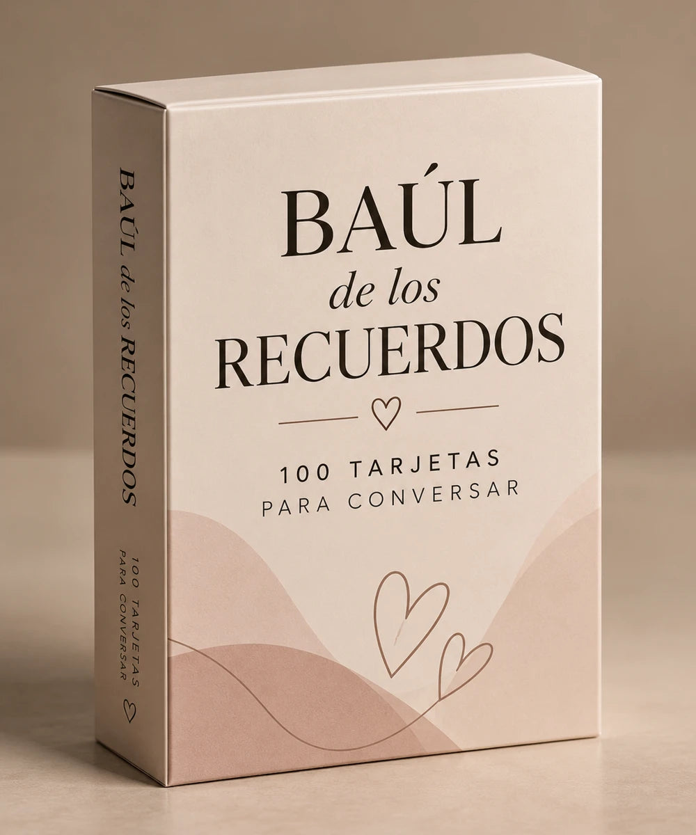 Mockup de Baúl de los Recuerdos, PDF imprimible